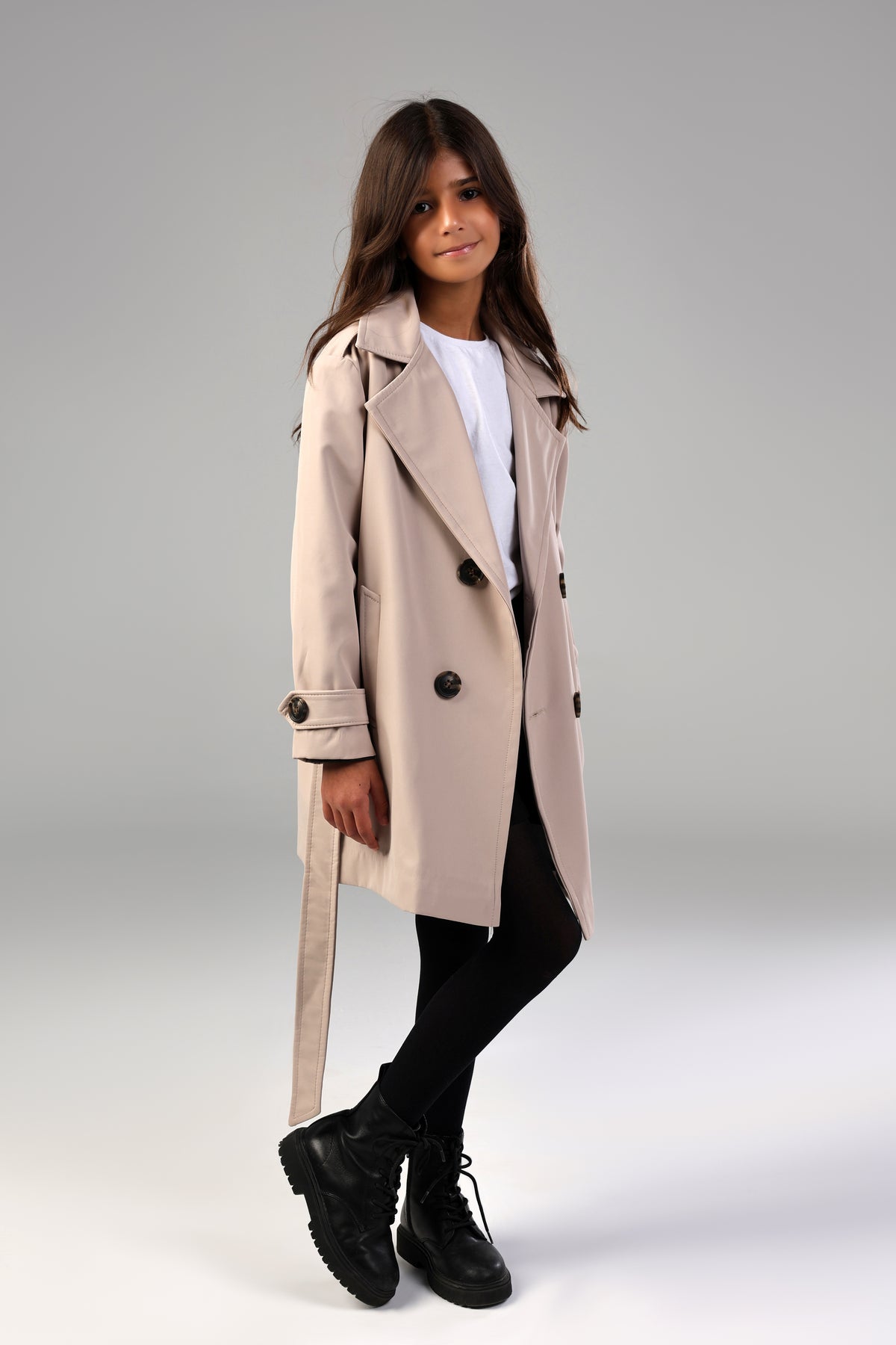 Secret Agent Trench - Beige - Girl