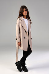Secret Agent Trench - Beige - Girl