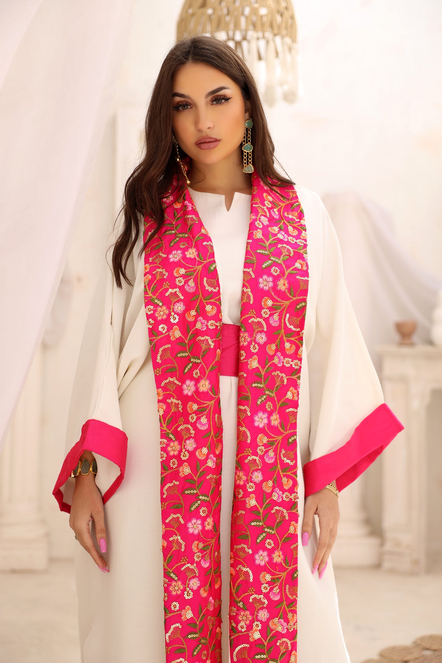 Layali Pink Kaftan