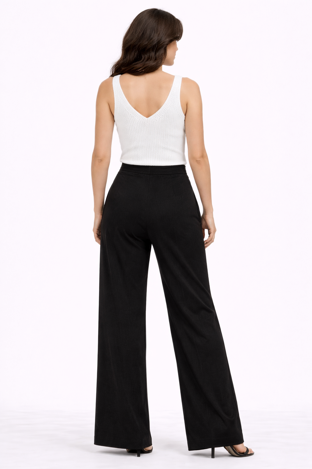 Asymmetry Statement Pants - Black