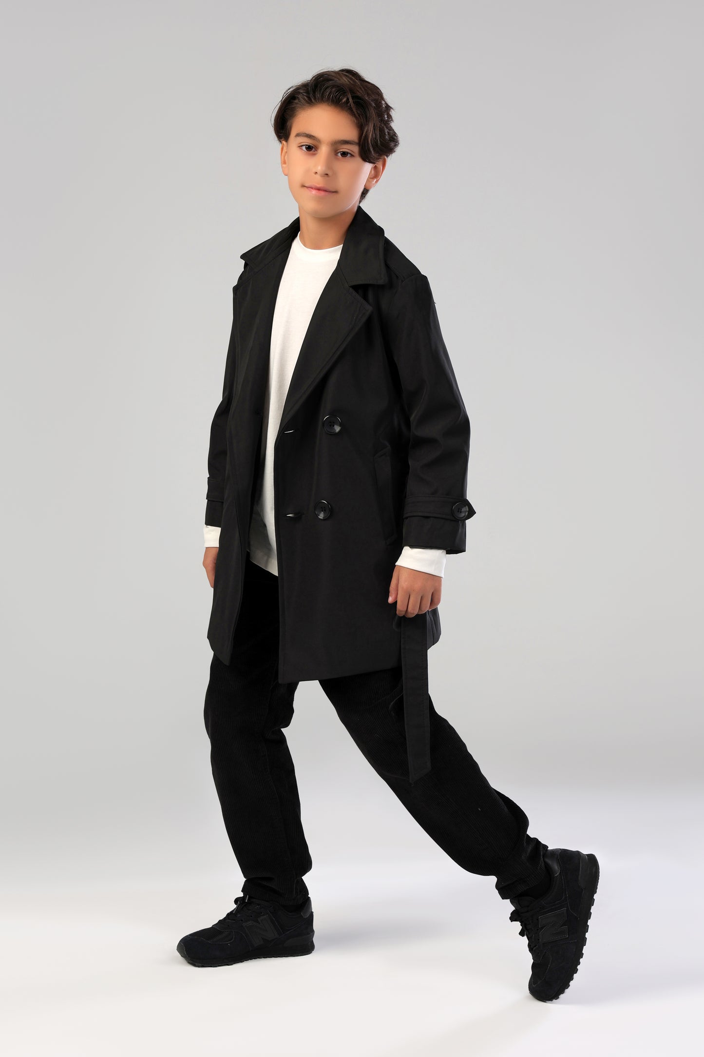 Secret Agent Trench - Black - Boy