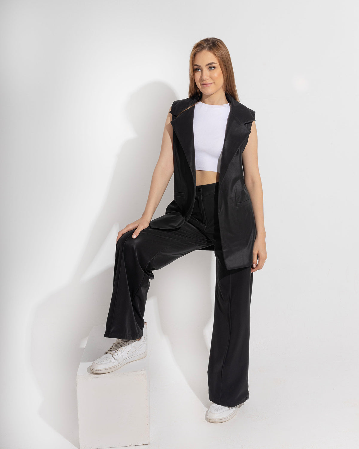 Leather Vest Set