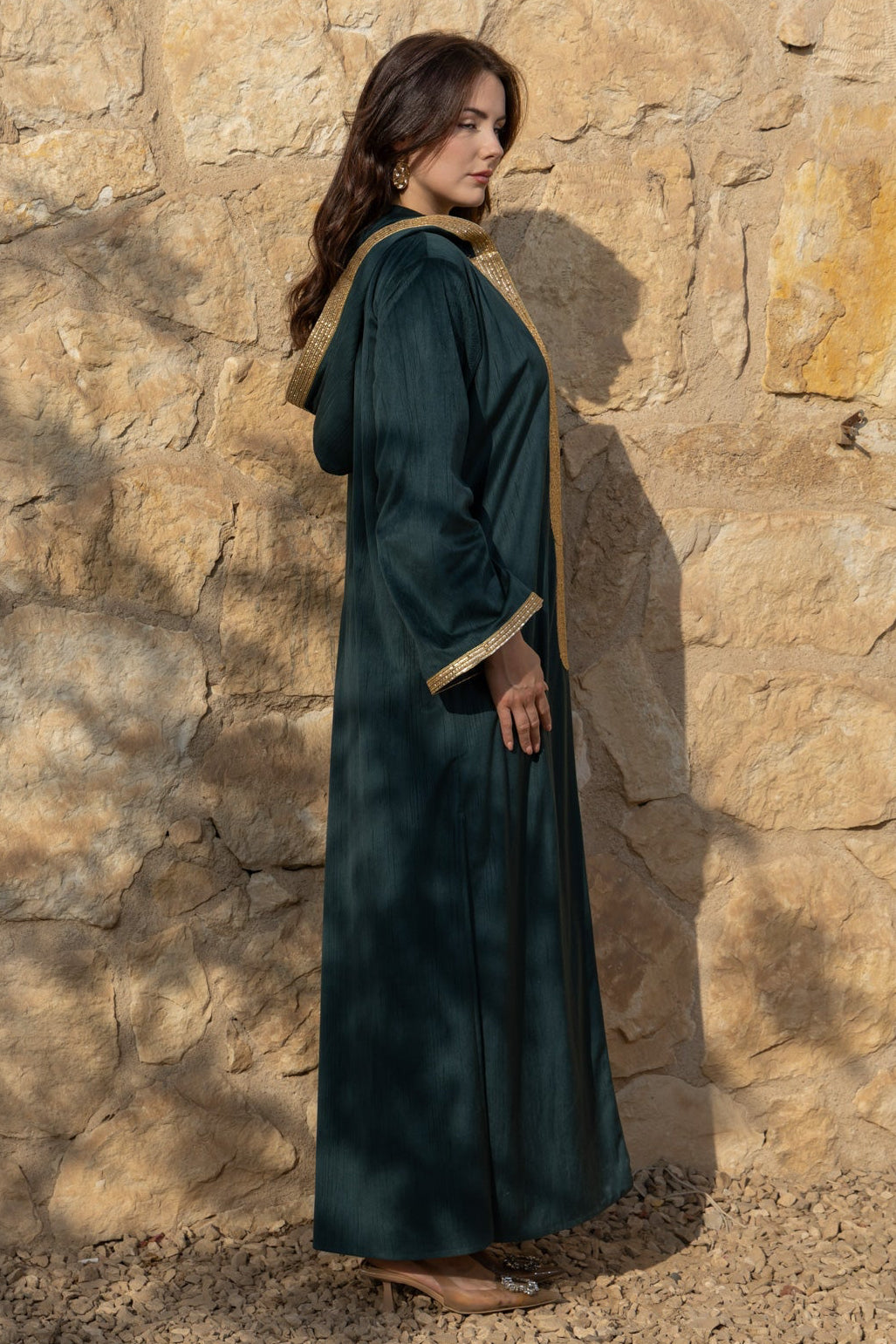 Safiya Kaftan - Dark Teel