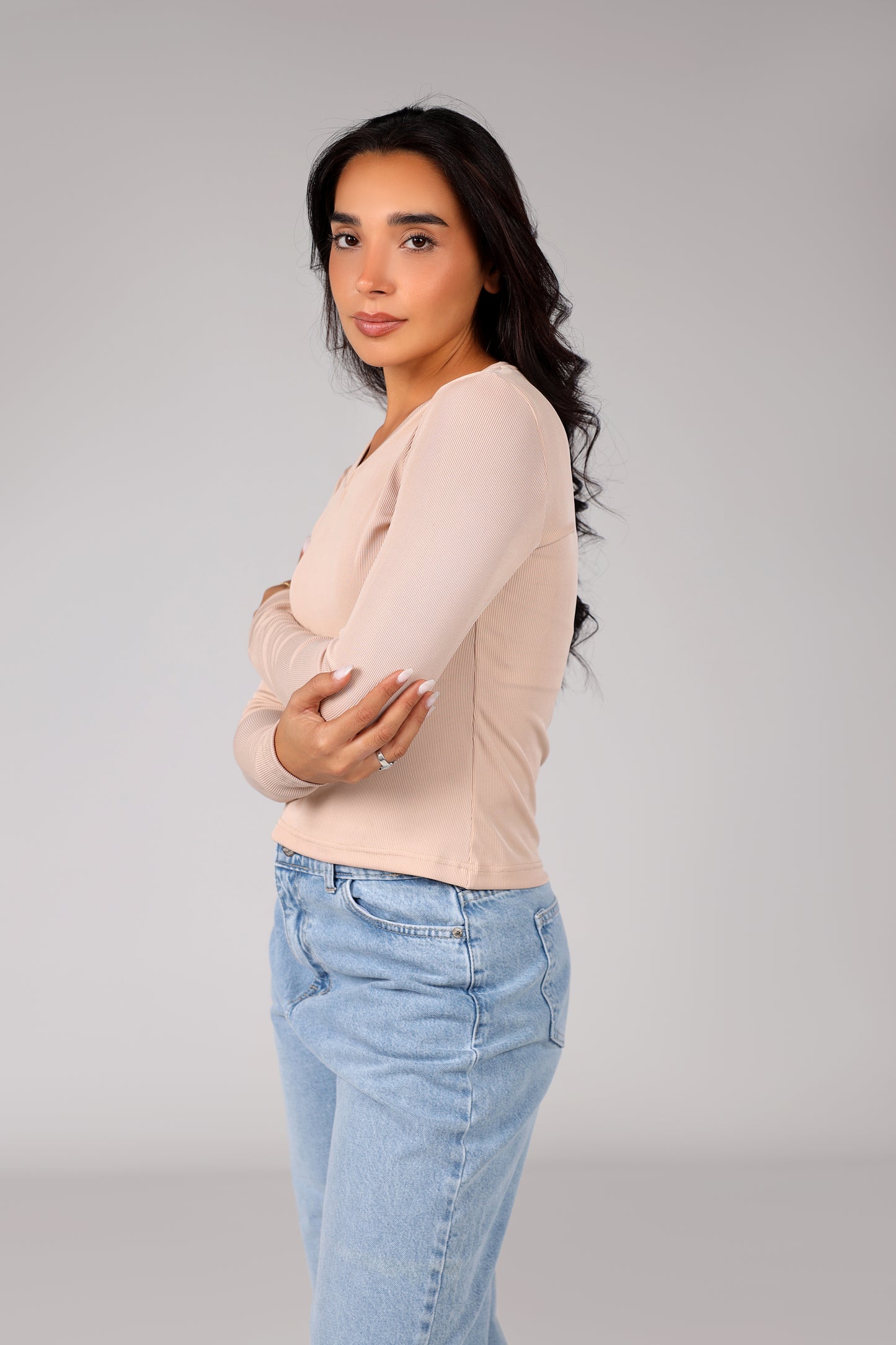 The Base Top - Beige