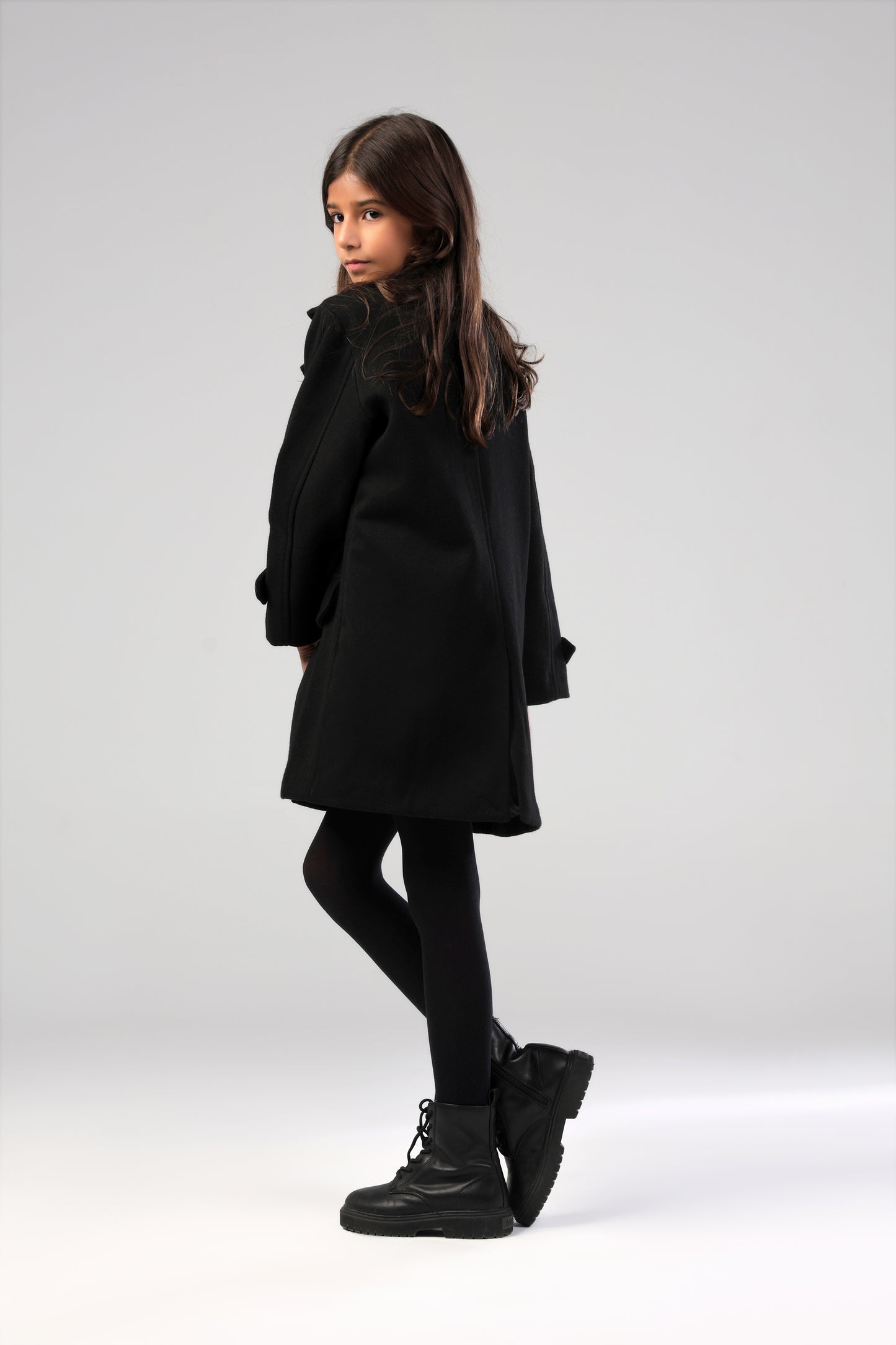 The Little Editor Coat - Black (Girl)