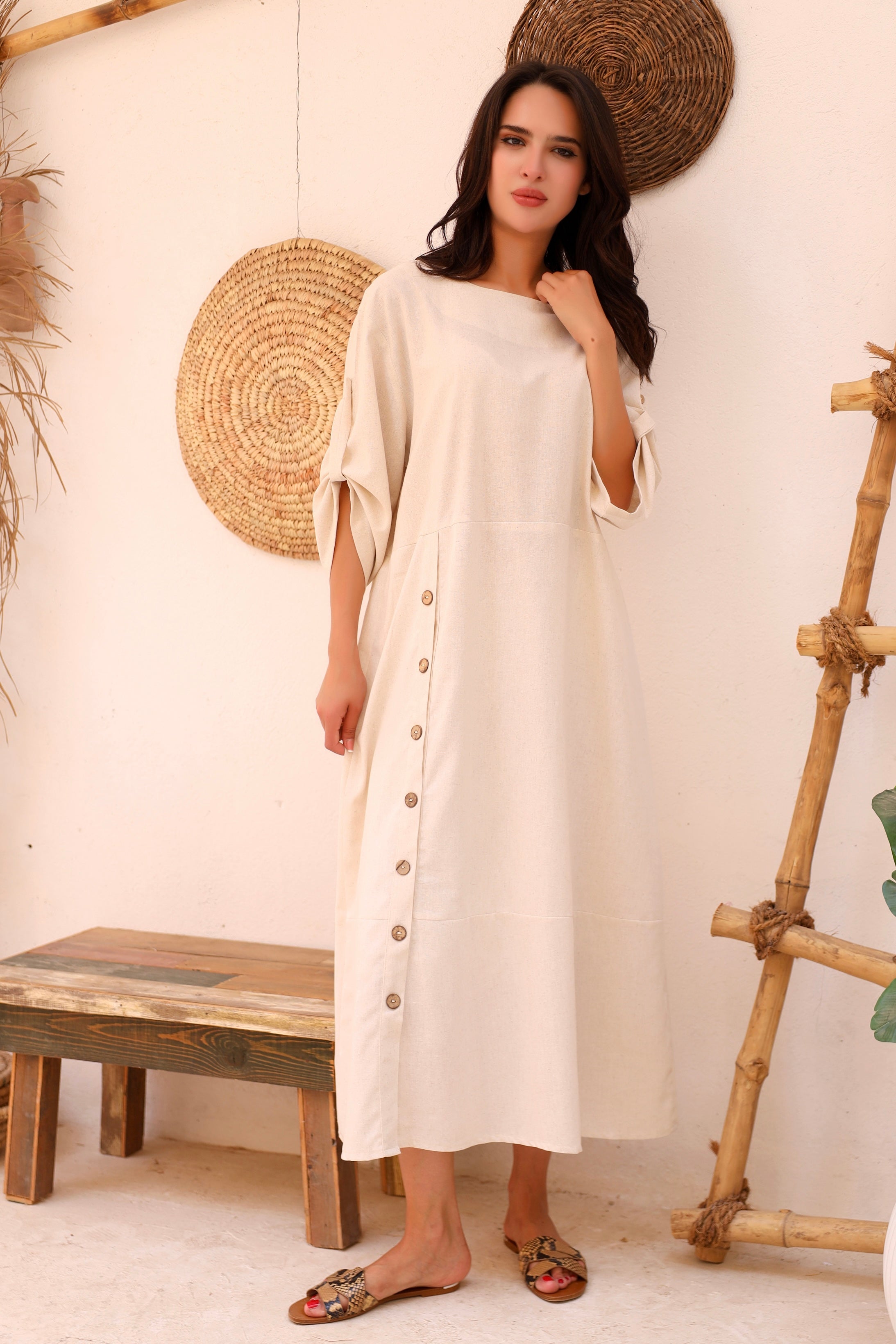 Tropic Beige Dress