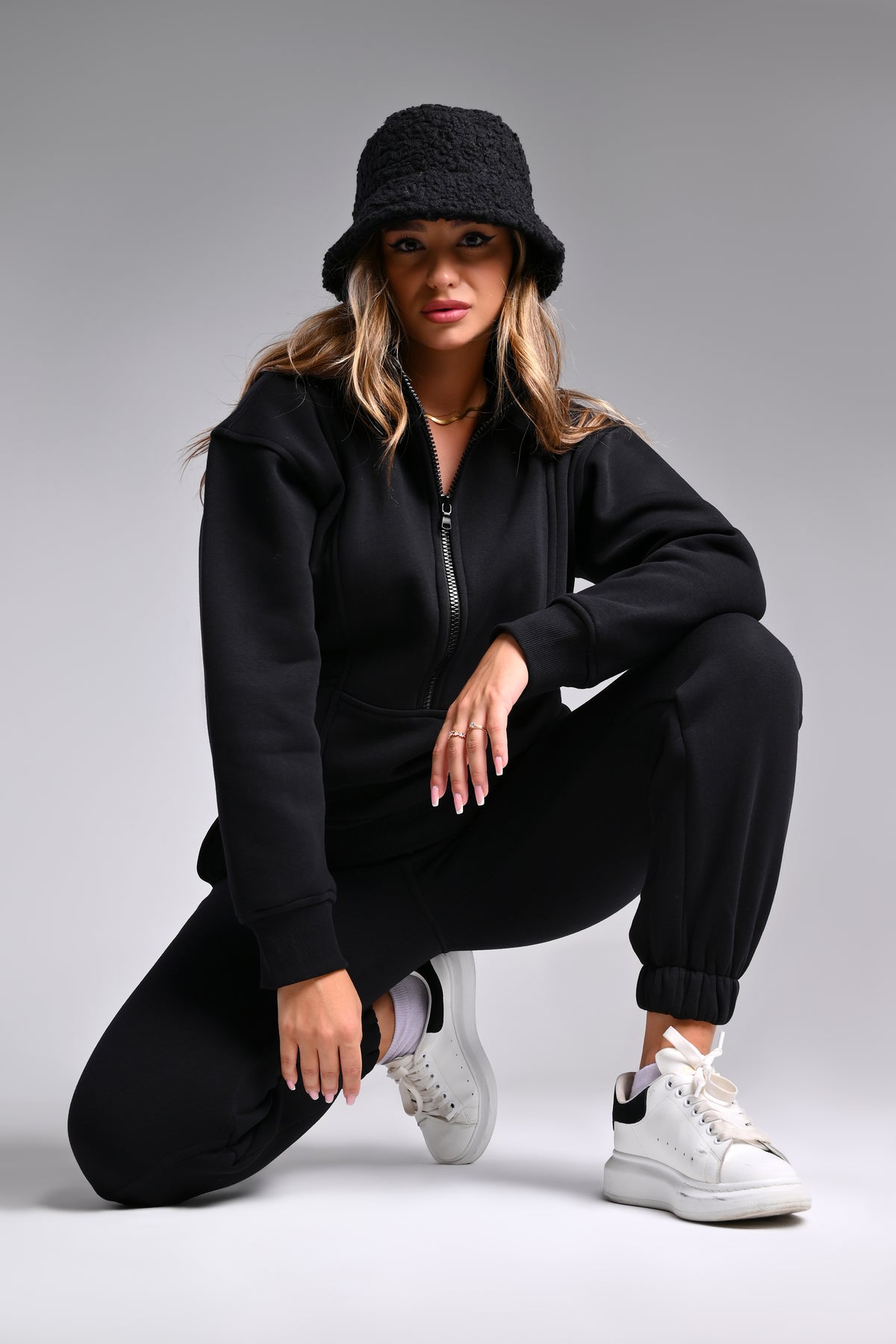 Black Zipper Set