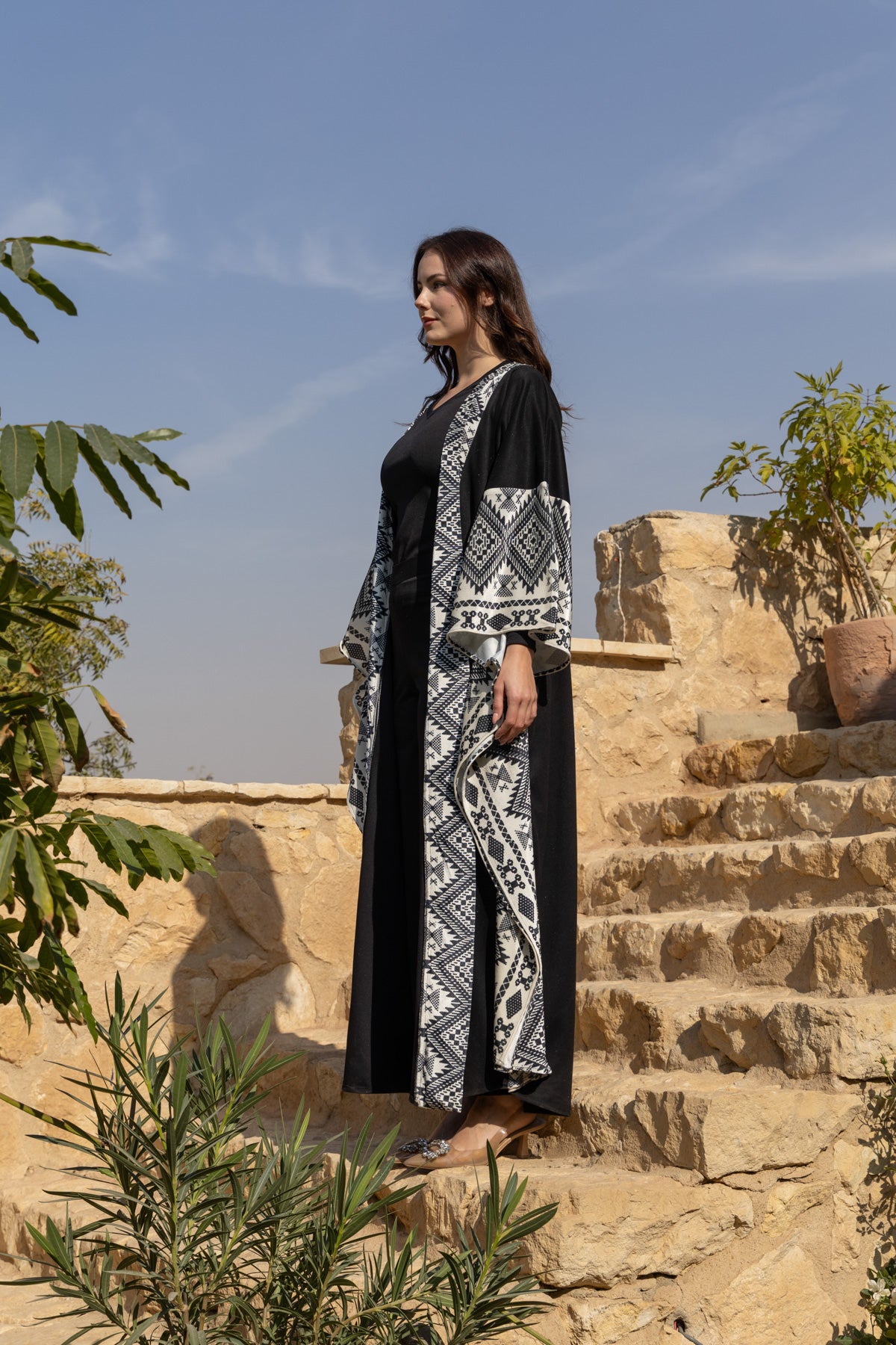Badiya Kaftan - Black