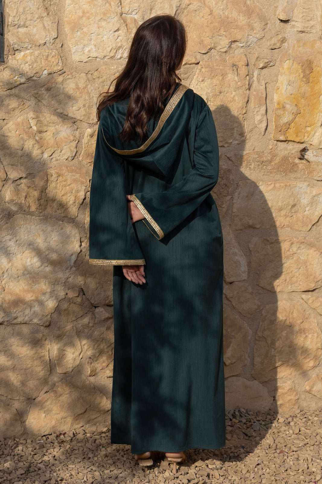 Safiya Kaftan - Dark Teel