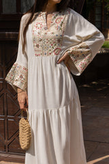 Nomad Embroidery Dress