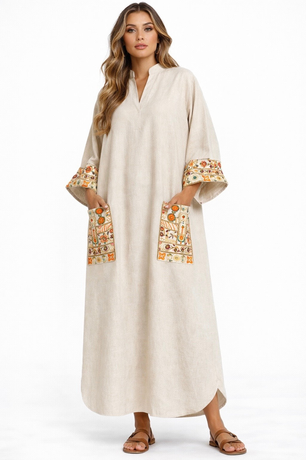 Sienna Linen Dress