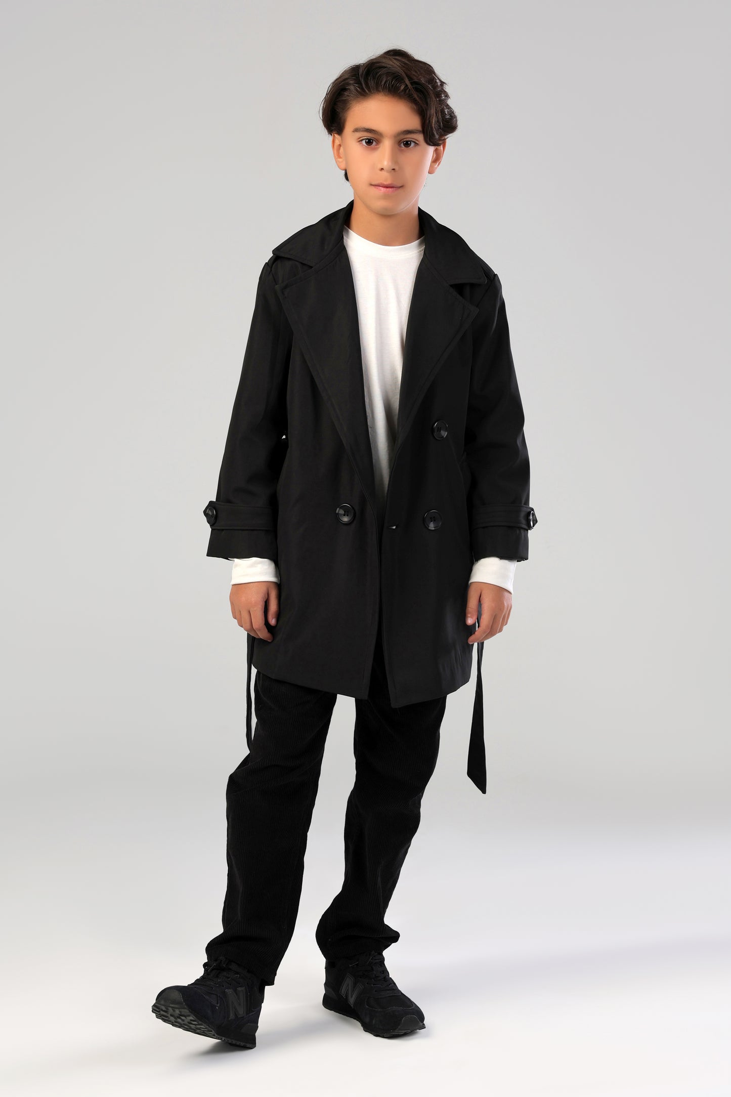 Secret Agent Trench - Black - Boy