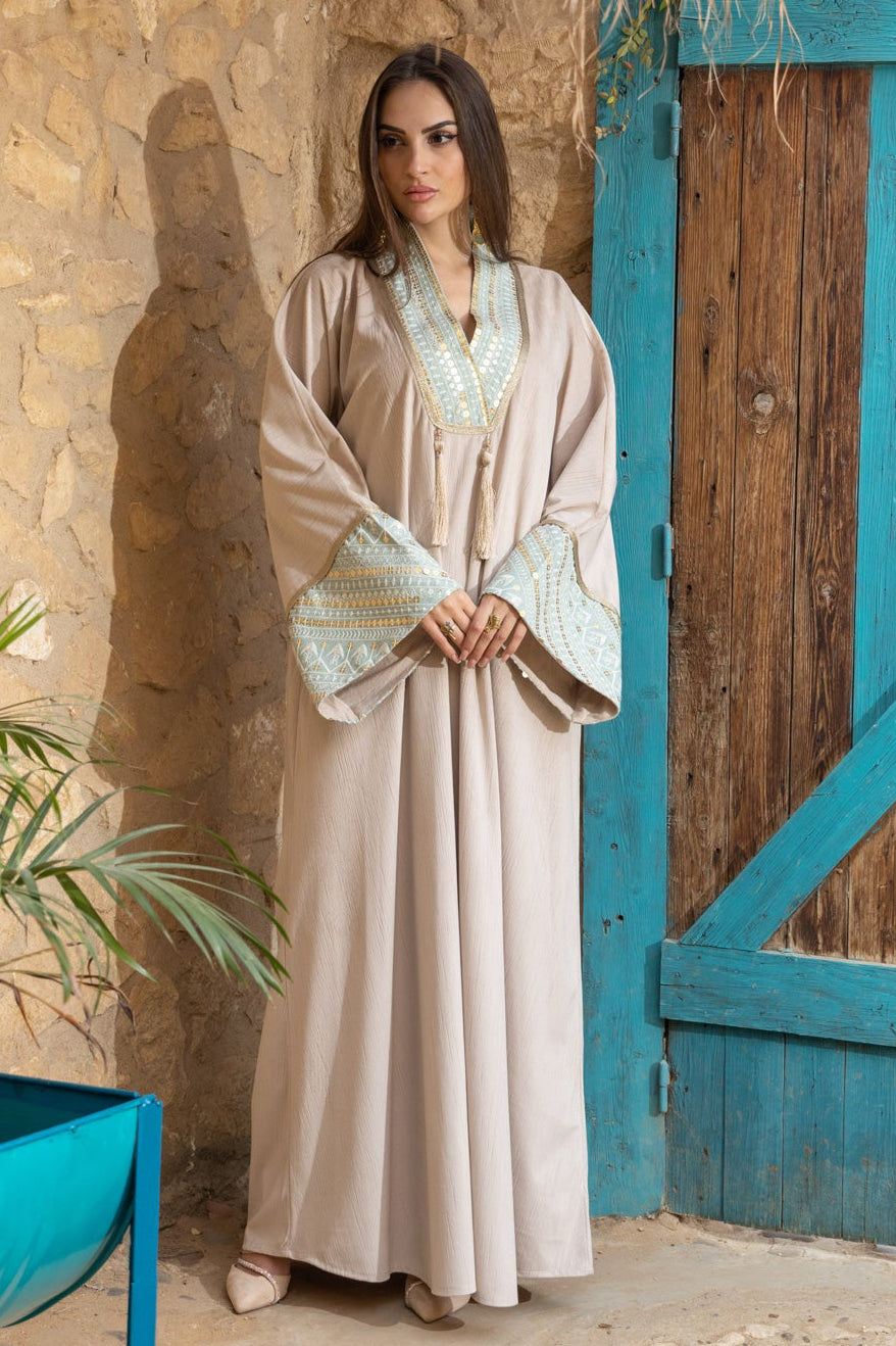 Rimal Kaftan - Mint