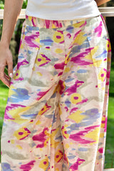 Watercolor Bloom Pants