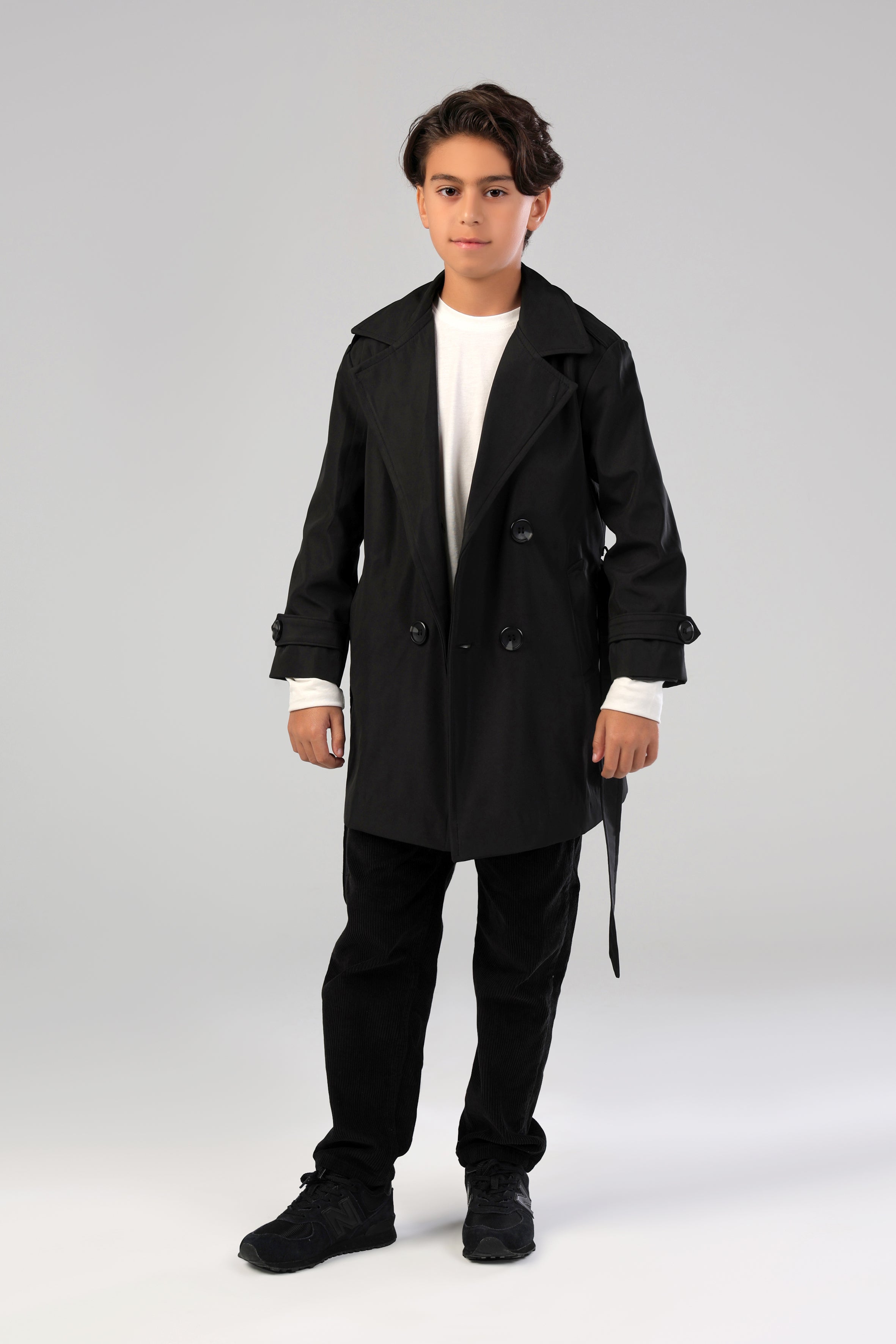 Secret Agent Trench - Black - Boy