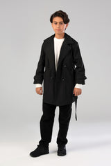 Secret Agent Trench - Black - Boy