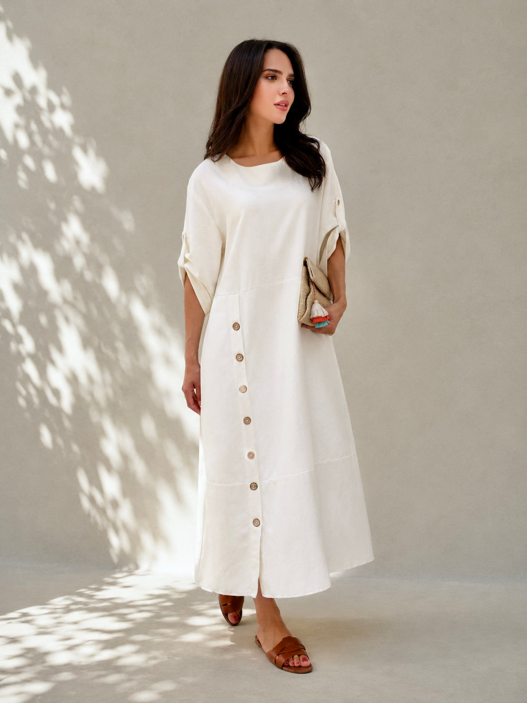 Tropic White Dress