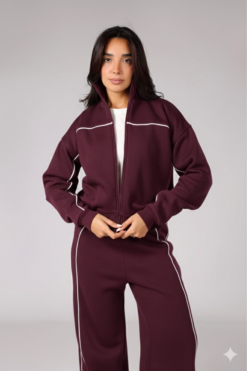 Milton Comfort Set - Burgundy