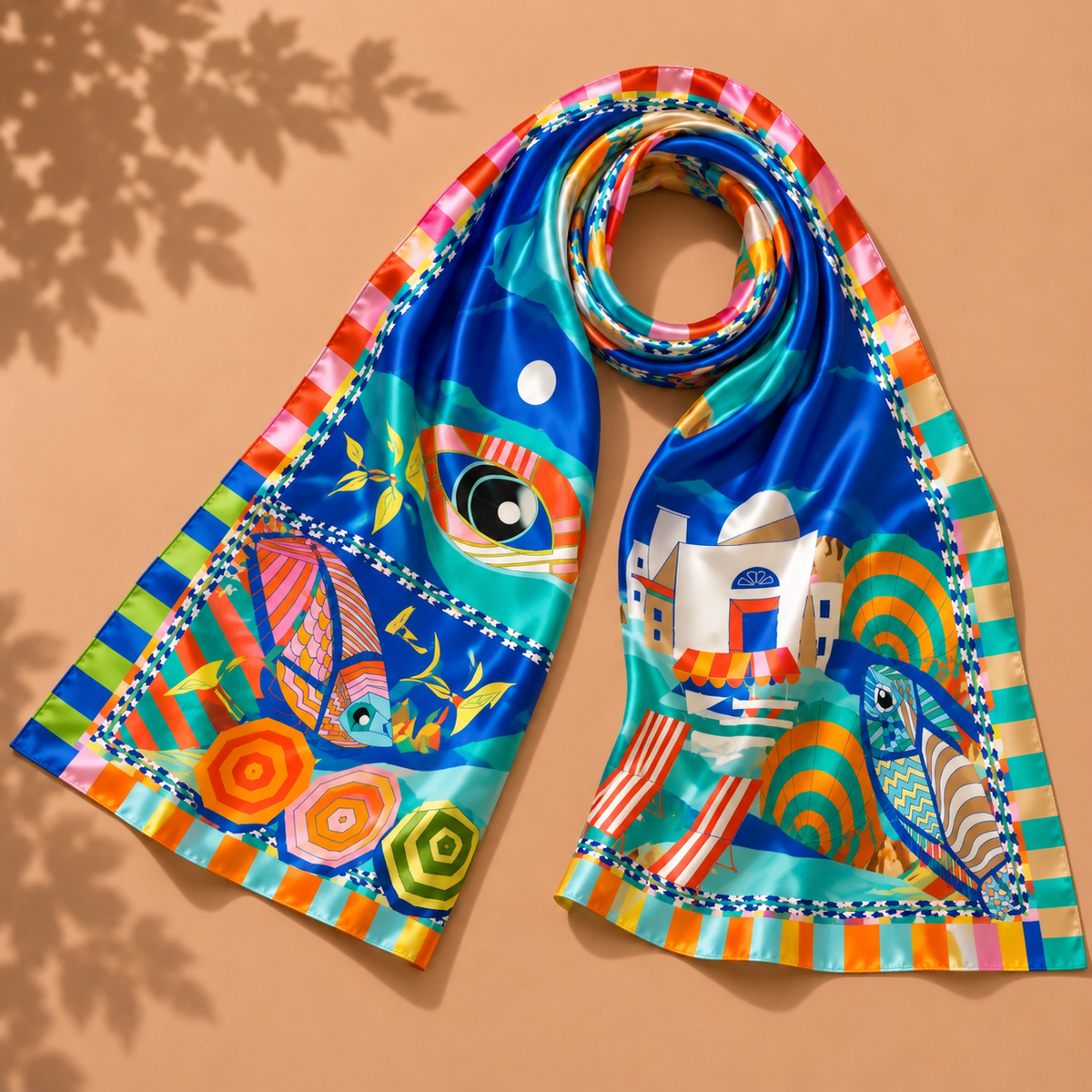 Wild Silky Scarf (Rectangular)
