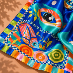 Wild Silky Scarf (Rectangular)