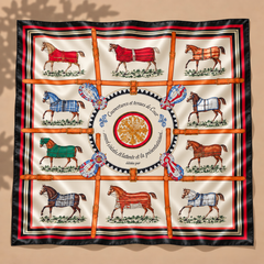 The Royal Stable Satin Scarf