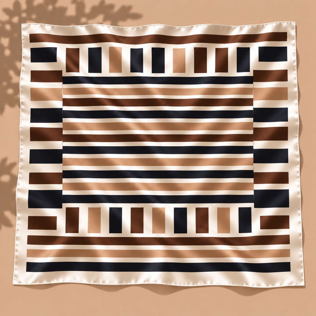 The Modernist Satin Scarf