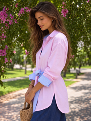 Cotton Candy Wrap Shirt