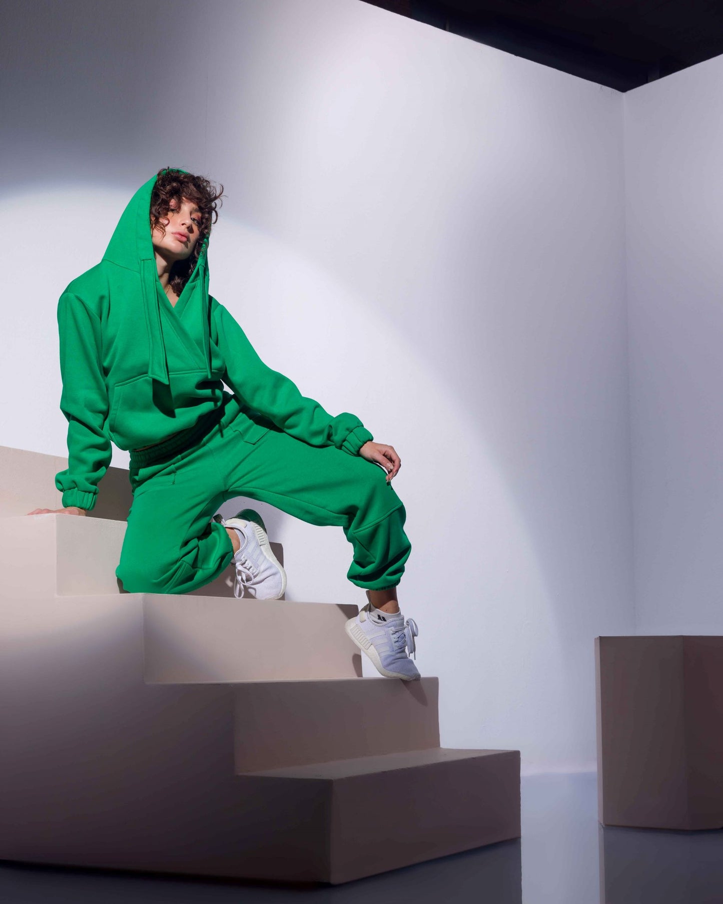 Milton Hoodie Set - Green