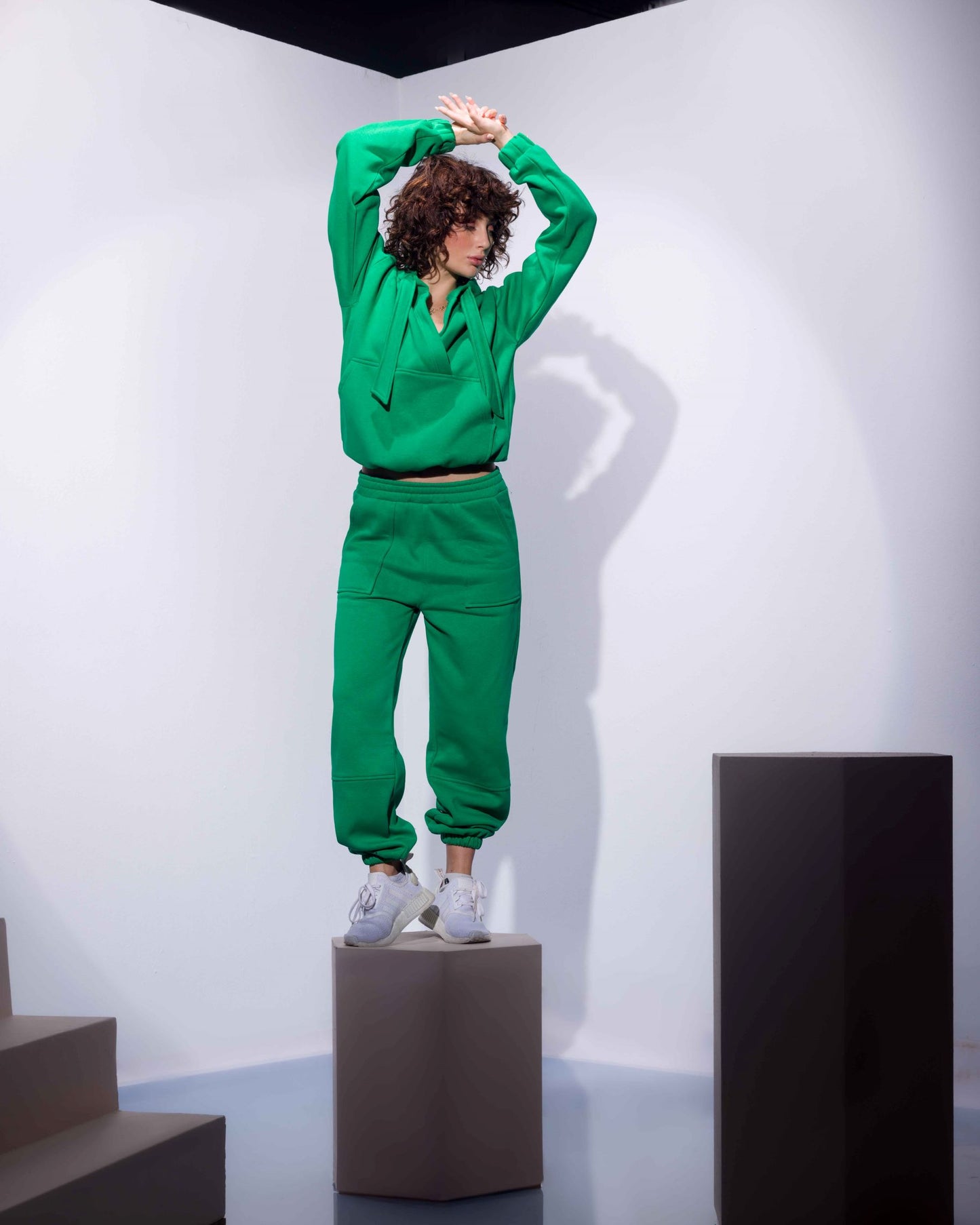 Milton Hoodie Set - Green