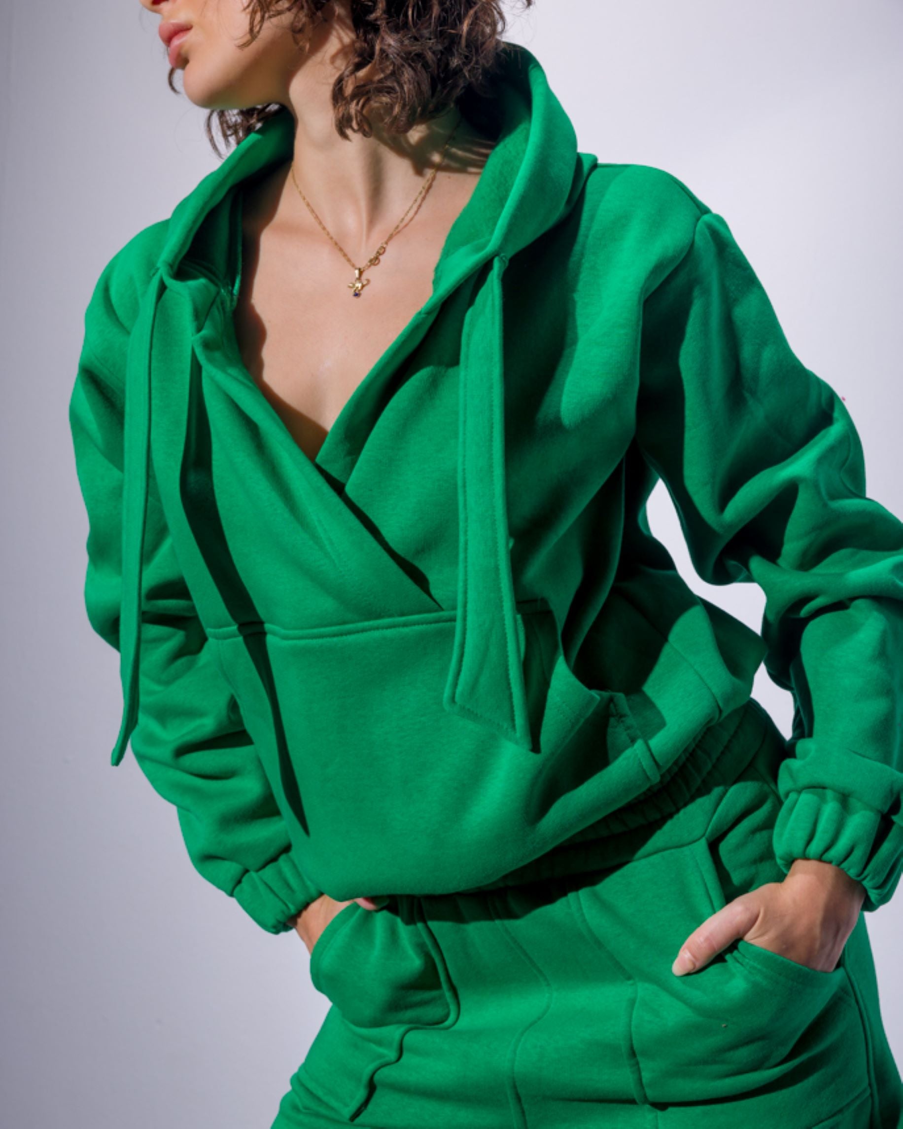 Milton Hoodie Set - Green