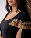Roman Black Kaftan