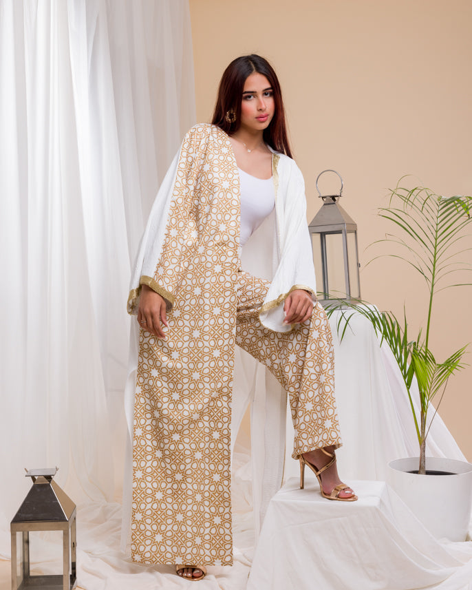 Sultana White Kimono