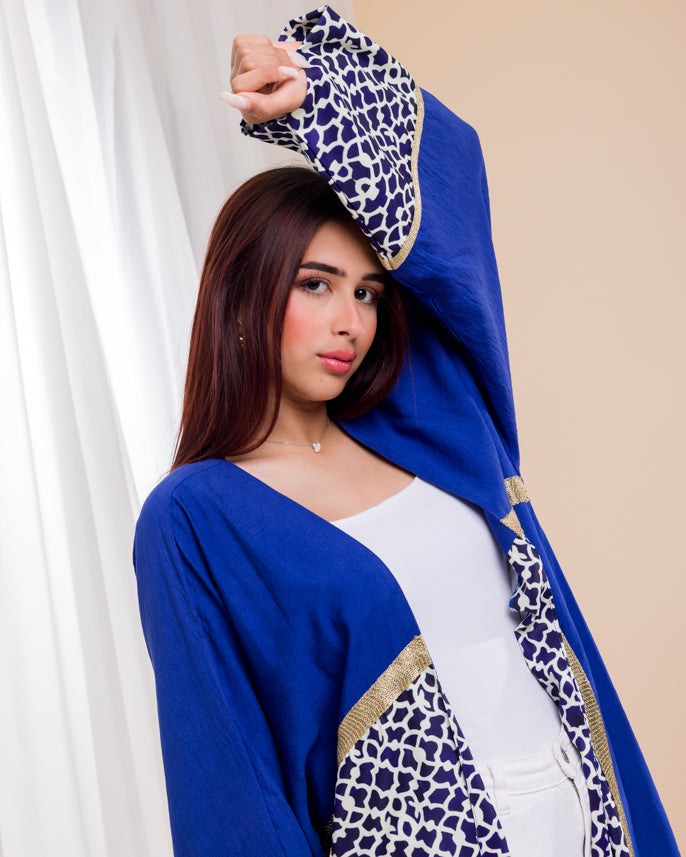 Mitra Royal Blue Kaftan